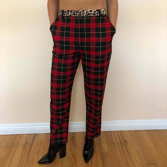 Topshop Pants - Topshop plaid pants